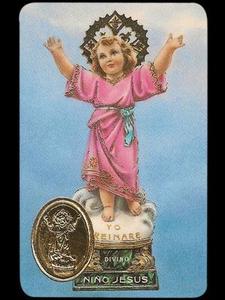 ESTAMPA MED NIÑO DIVINO JESUS
