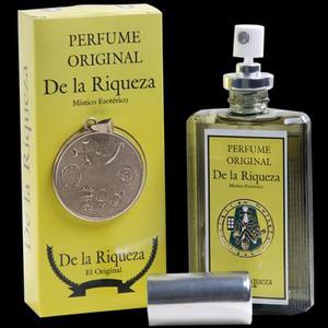 PERFUME DE LA RIQUEZA (CON AMULETO)