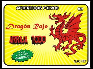 POLVO DRAGON ROJO