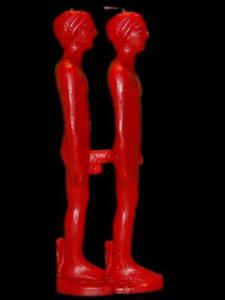 PAREJA SEXUAL HOMBRE HOMBRE ROJO
